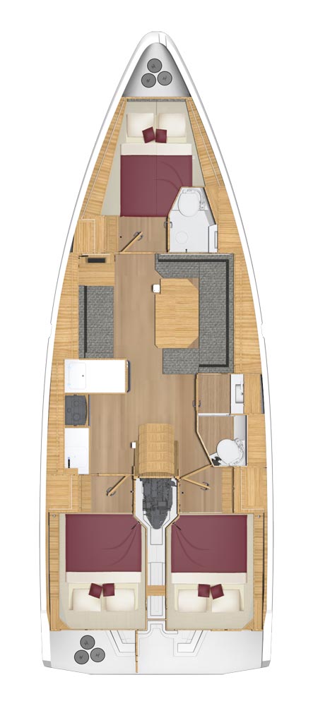 Bavaria C38 Sketch