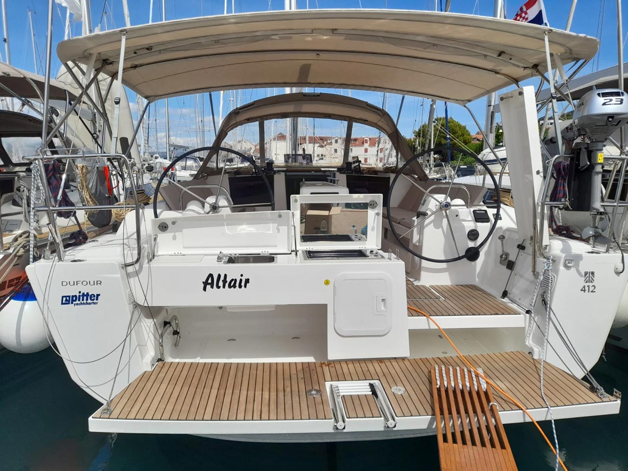 Dufour 412 Grand Large  Top image