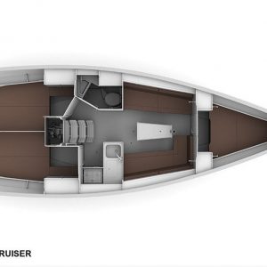 Bavaria Cruiser 34 (3cab/1wc) Sketch