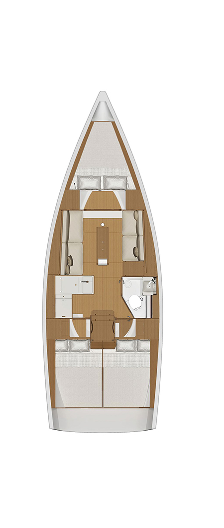Dufour 360 GL Sketch