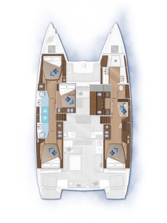 Lagoon 50 „Swice“ als Charteryacht