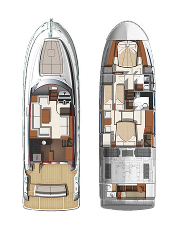 Prestige 500 (3+1Cab/2+1WC) Sketch
