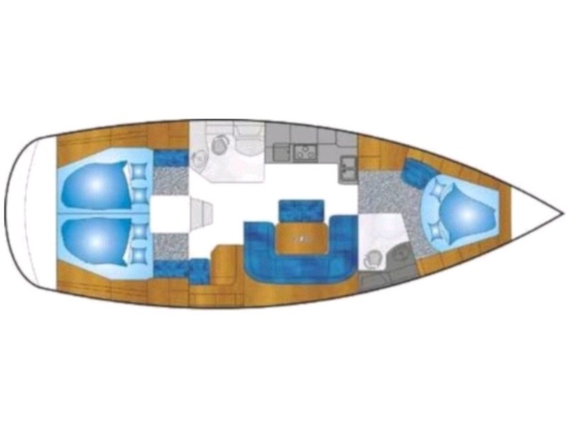 Bavaria 39 Cruiser Sketch