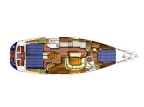 Sun Odyssey 49 (3cab/2wc) Sketch