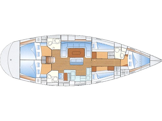 Bavaria 50 Cruiser Sketch