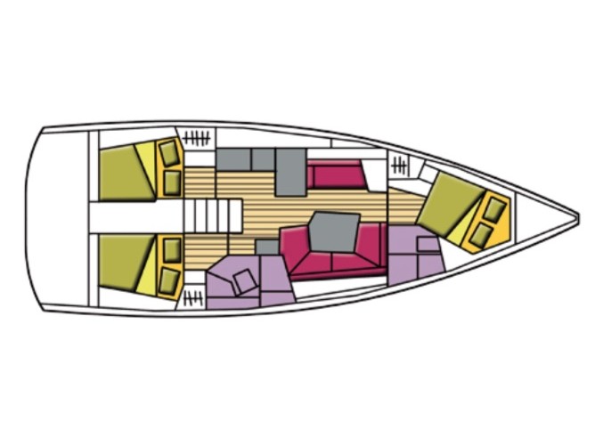 Oceanis 41.1 Sketch