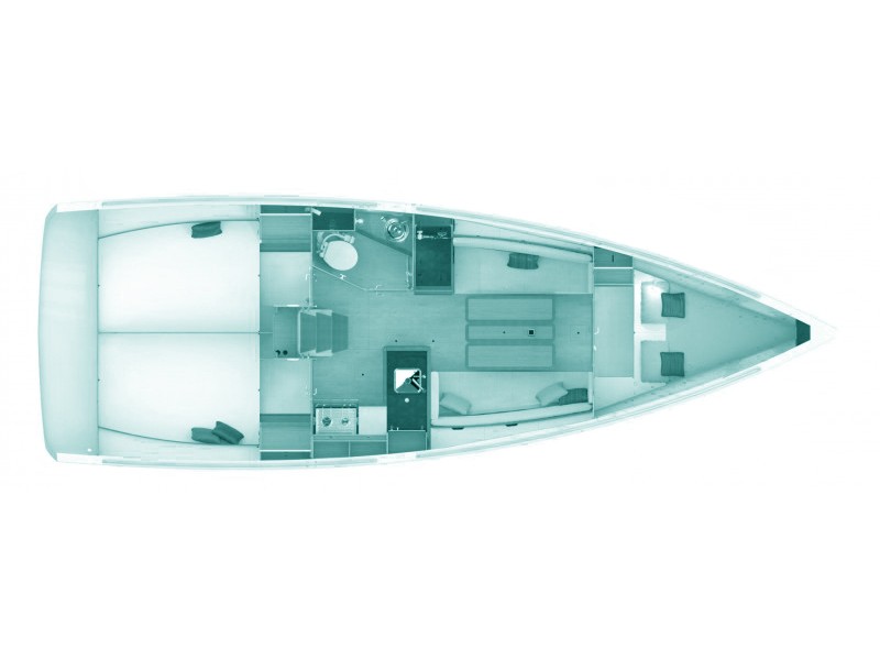 Sun Odyssey 349 (3cab) Sketch