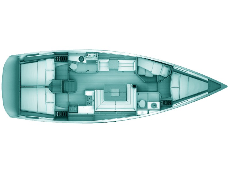 Sun Odyssey 439 (4 cab) Sketch