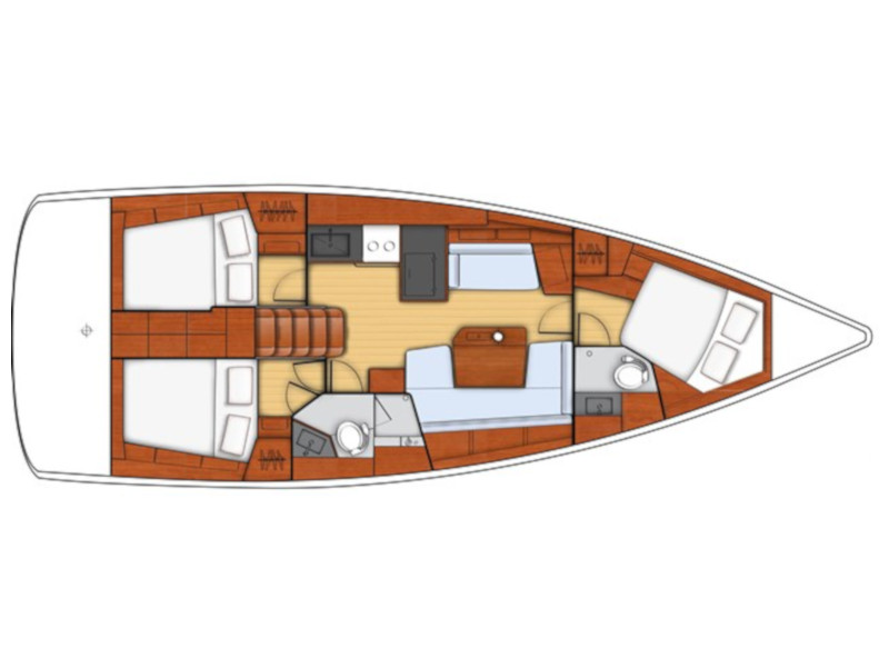 Oceanis 41.1 Sketch