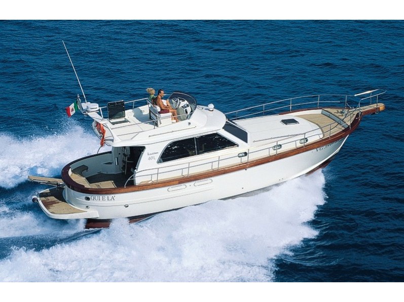 Sciallino 40 Fly „Perla di mare“ als Charteryacht