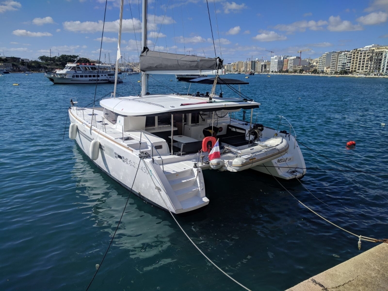 Lagoon 450 (4+1Cab/4WC) „Belle“ als Charteryacht