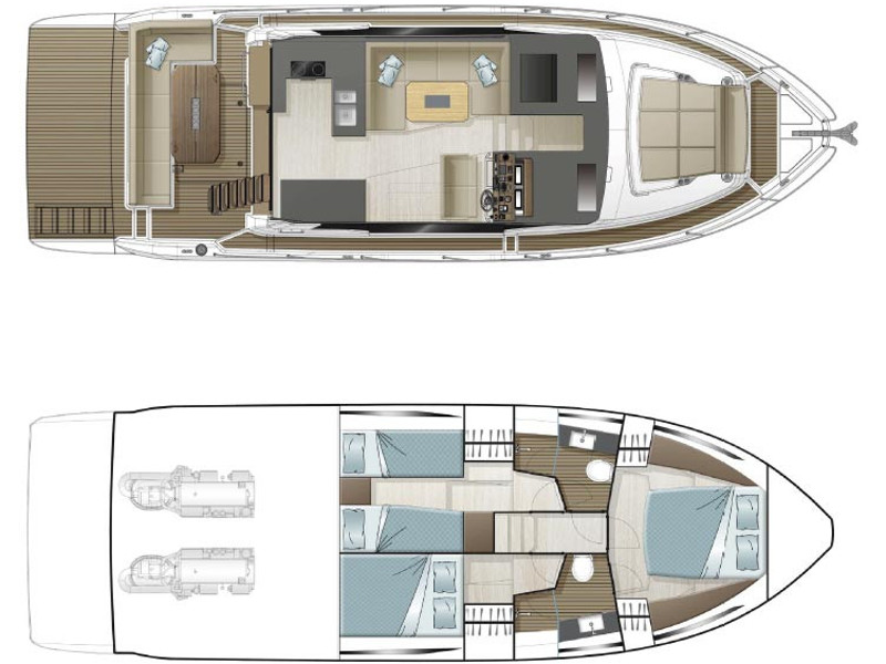 Sealine F430 Sketch