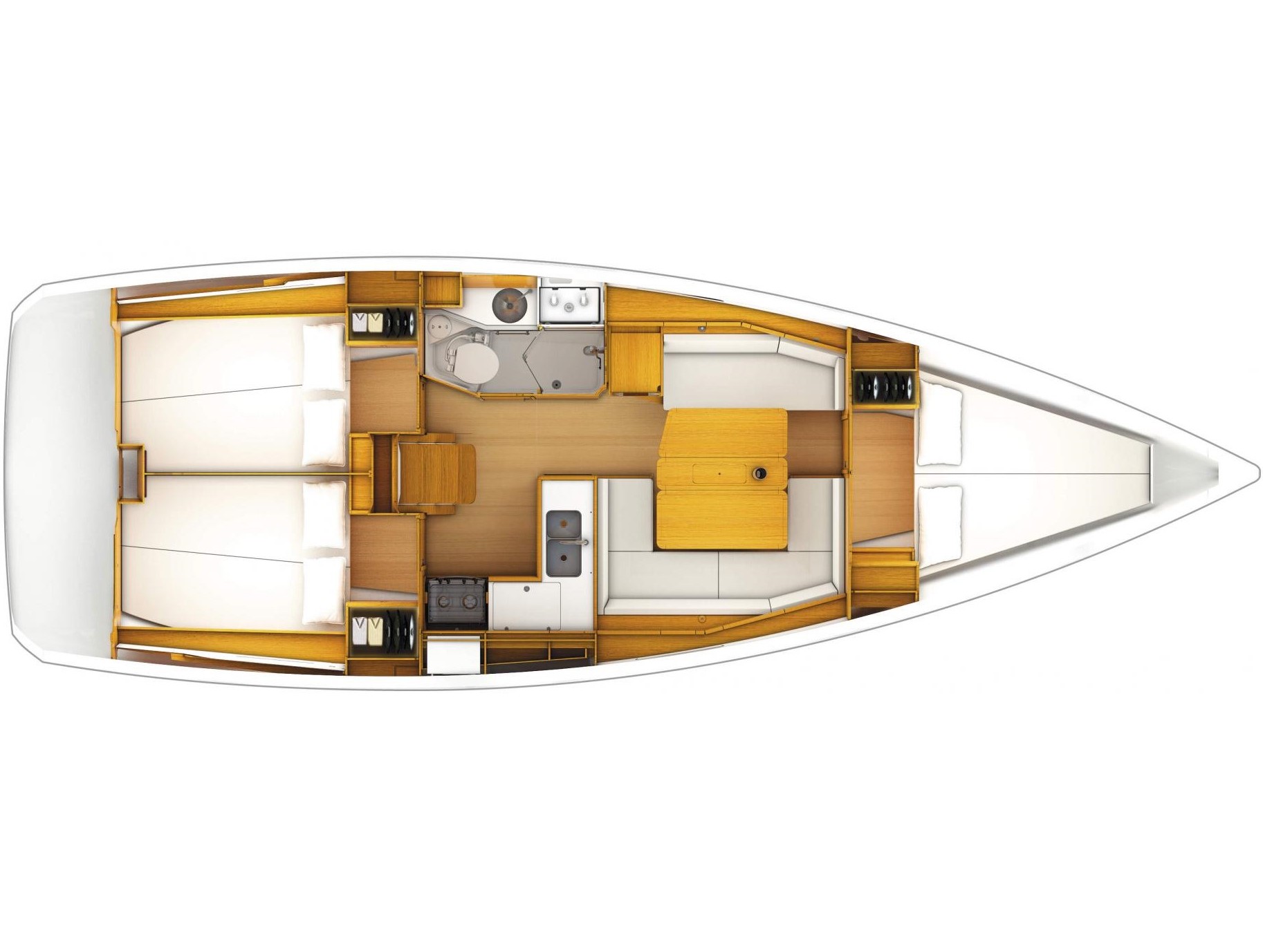 Sun Odyssey 389 Sketch
