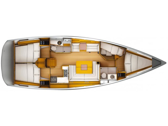 Sun Odyssey 439 (4 cab) Sketch