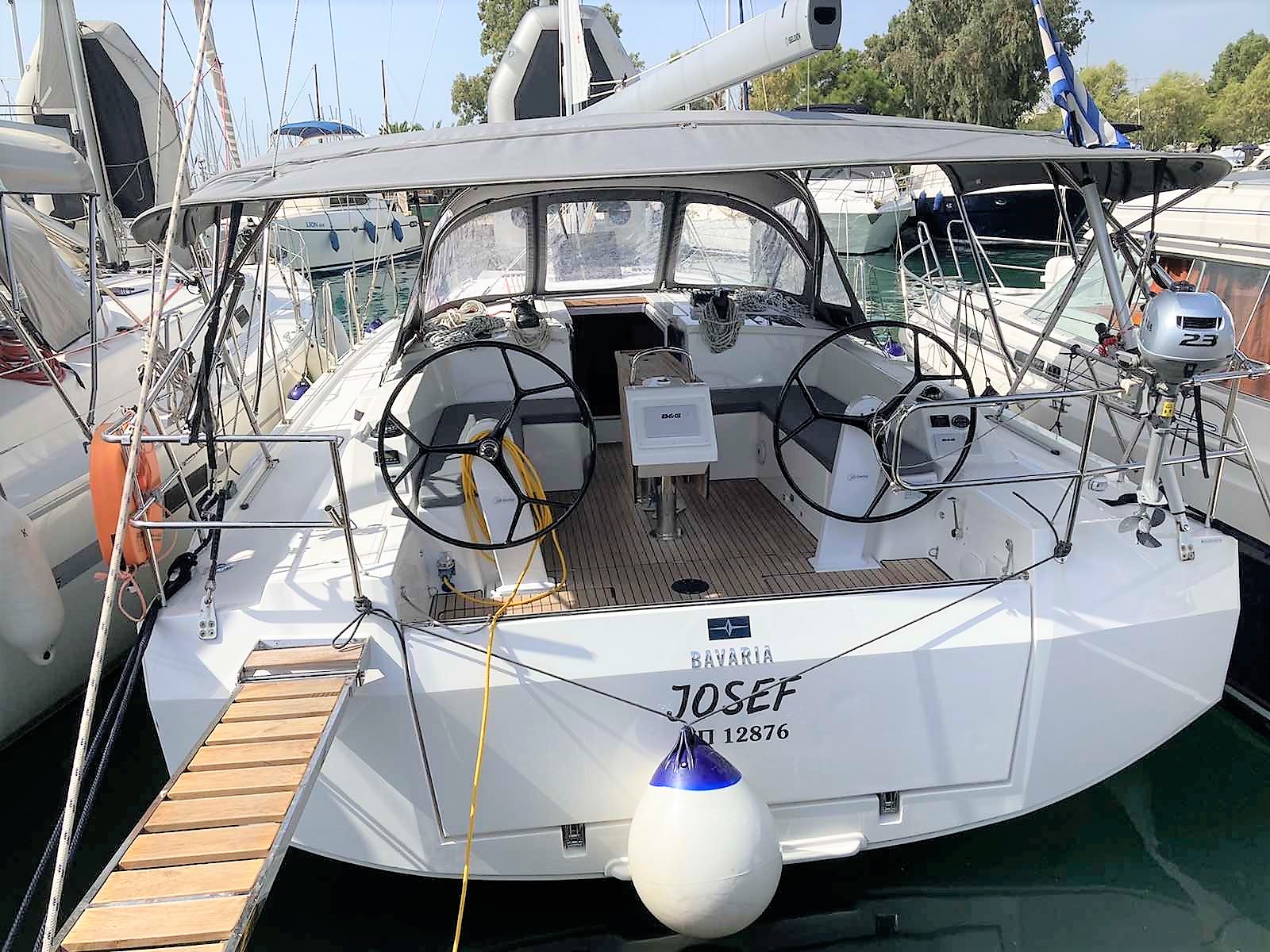 Bavaria C42 „Josef“ als Charteryacht