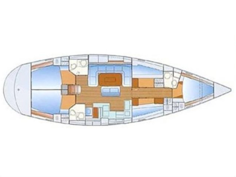 Bavaria 50 Cruiser Sketch