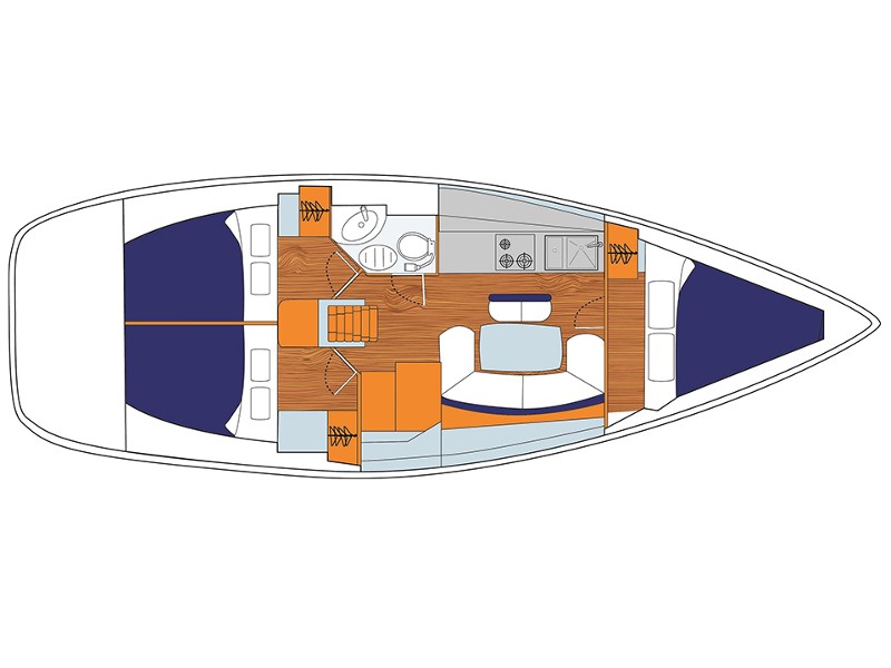 Sun Odyssey 389 Sketch