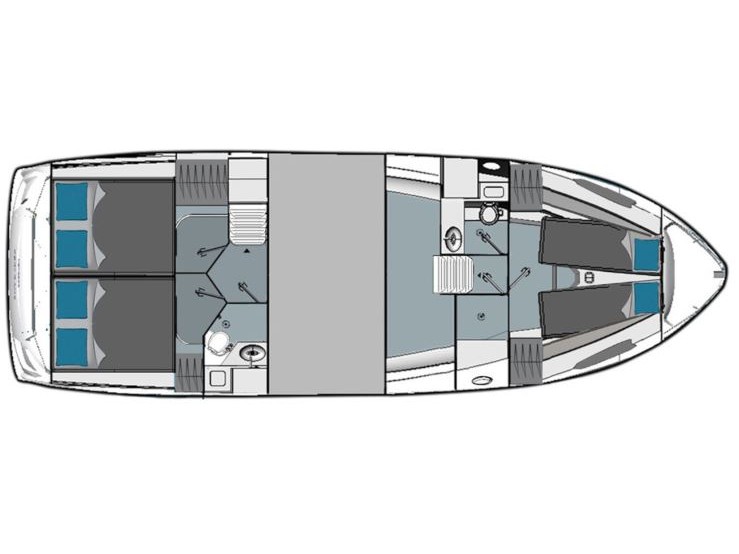 Bavaria E40 Fly (3 cab) Sketch