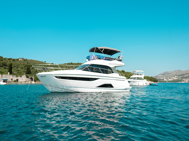 Bavaria R40 Fly „Borimir“ als Charteryacht