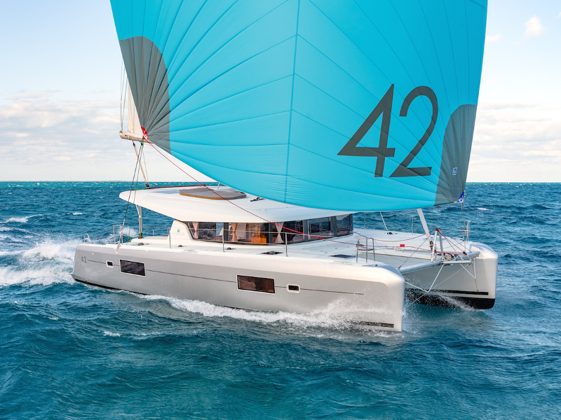 Lagoon 42 (4+2cab/4wc) „Aria“ als Charteryacht