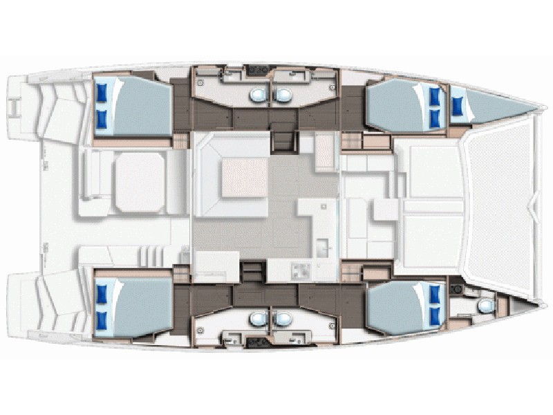 Sunsail 454 Sketch
