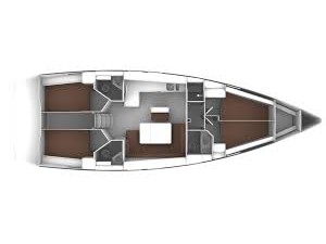 Bavaria Cruiser 46 (4 cab/3WC) Sketch