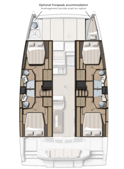 Bali 4.4 „Eileen“ als Charteryacht
