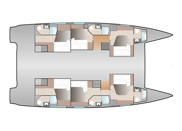 Aura 51 (5cab) „Peace Out“ als Charteryacht