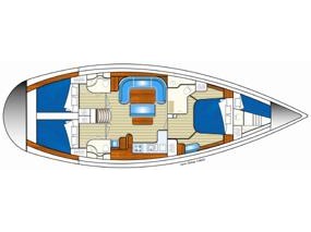 Ocean Star 51.2 - 3 cab. Sketch