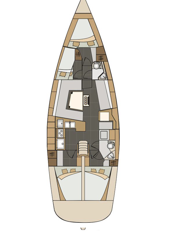 Elan 45 Impression Sketch