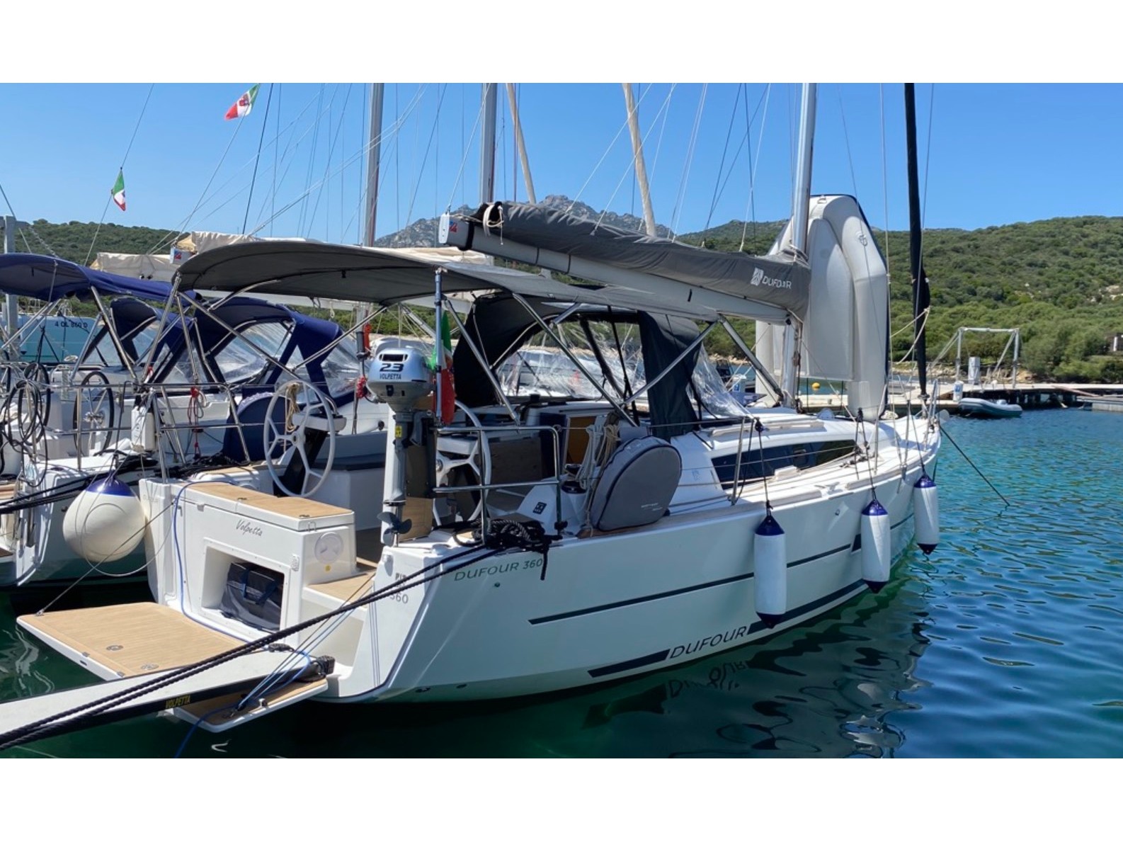 Dufour 360 GL „Volpetta“ als Charteryacht