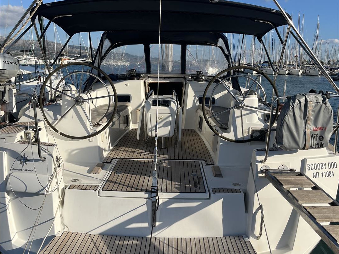 Sun Odyssey 469 „Scooby Doo (New sails 2023 - Solar panel-Bow Thruster)“ als Charteryacht