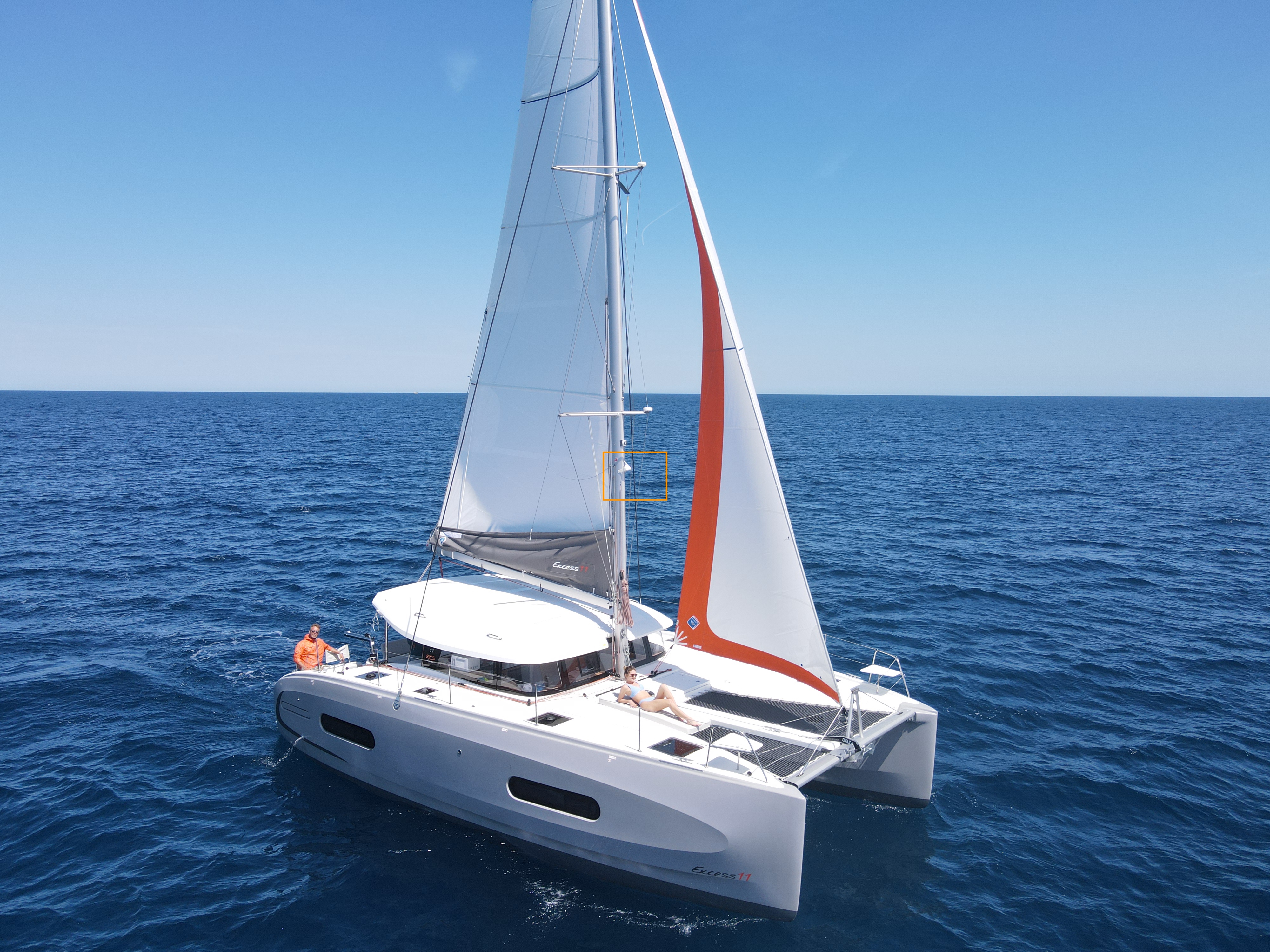 Excess 11 „Siesta“ als Charteryacht
