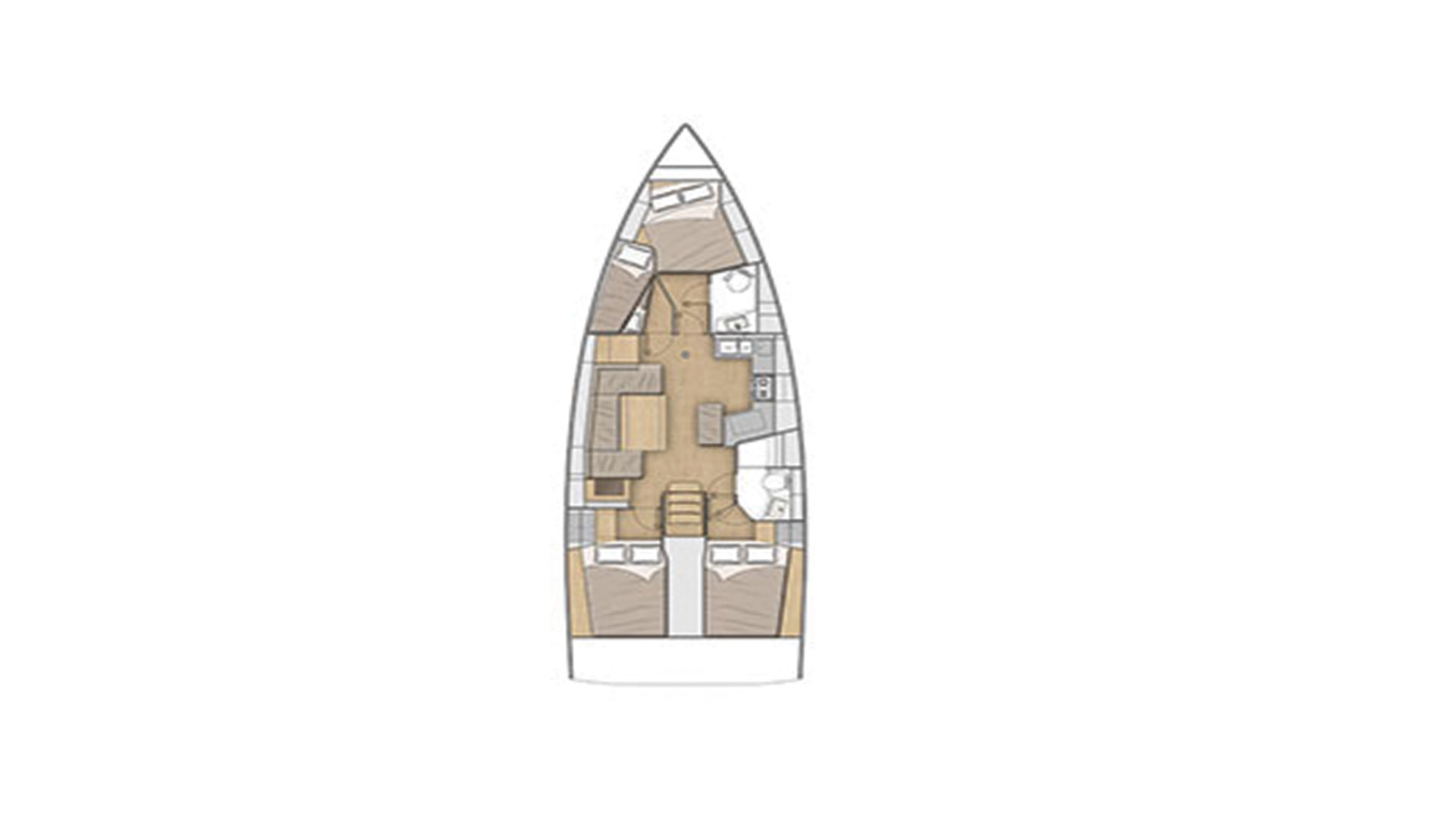 Oceanis 40.1 Sketch
