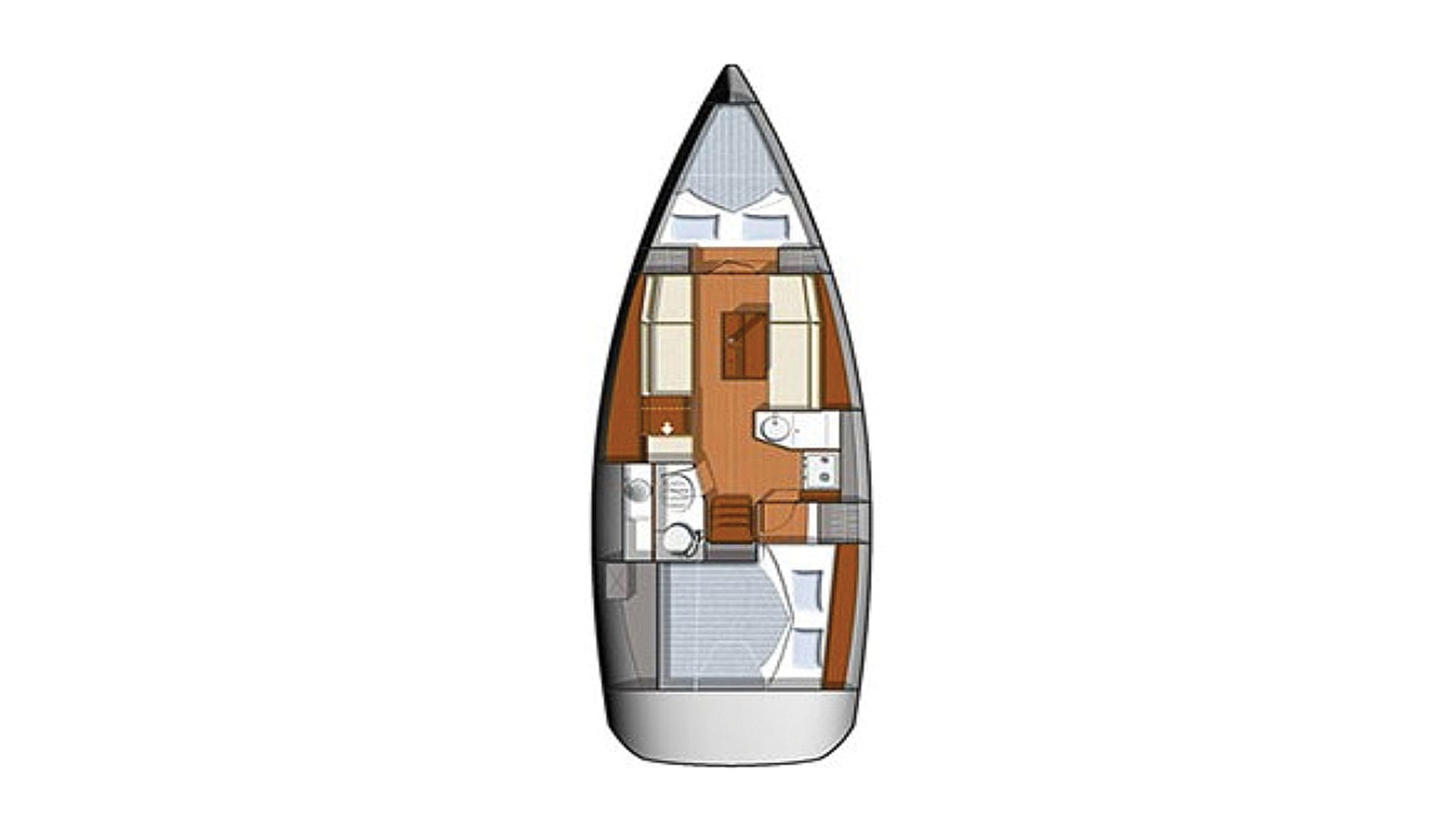 Sun Odyssey 33i Sketch
