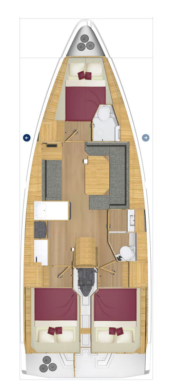 Bavaria C38 Sketch