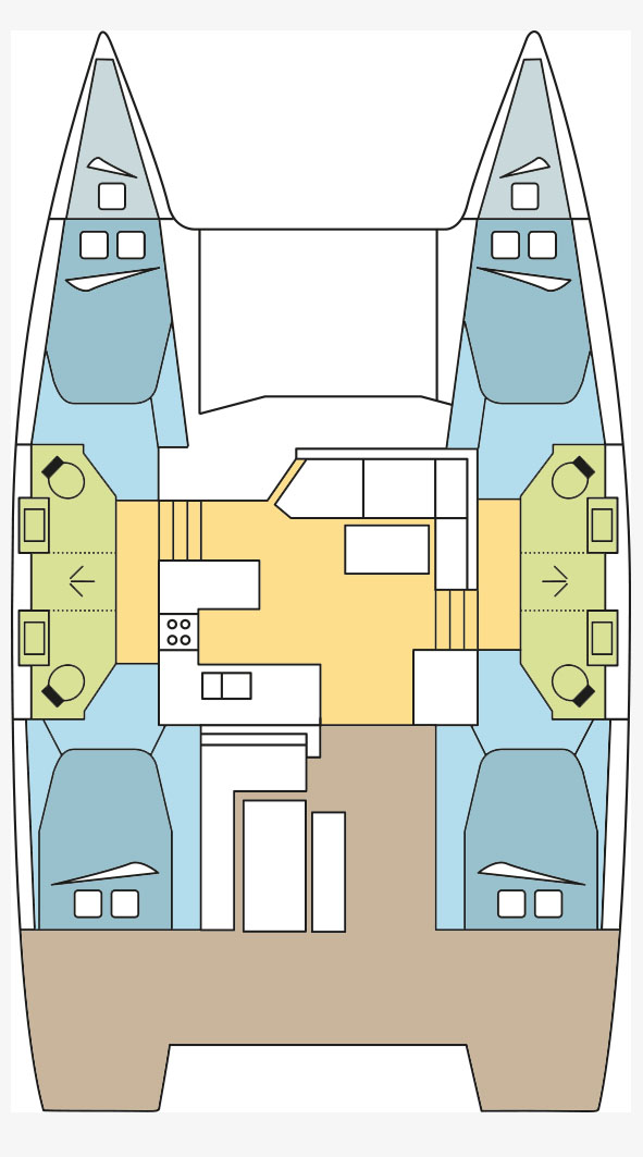 Astréa 42 (4+2cab) Sketch