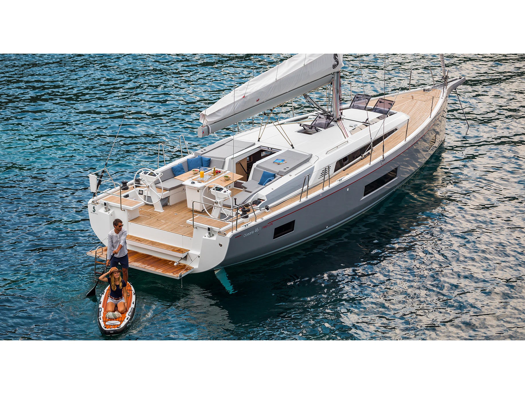 Oceanis 46.1 (5cab/3wc) „Utopia“ als Charteryacht