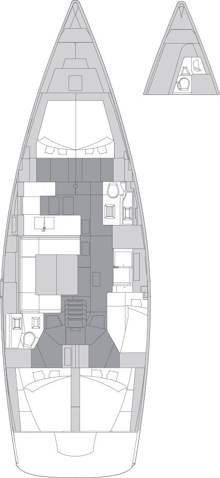 Elan Impression 50.1 „Epetion“ als Charteryacht