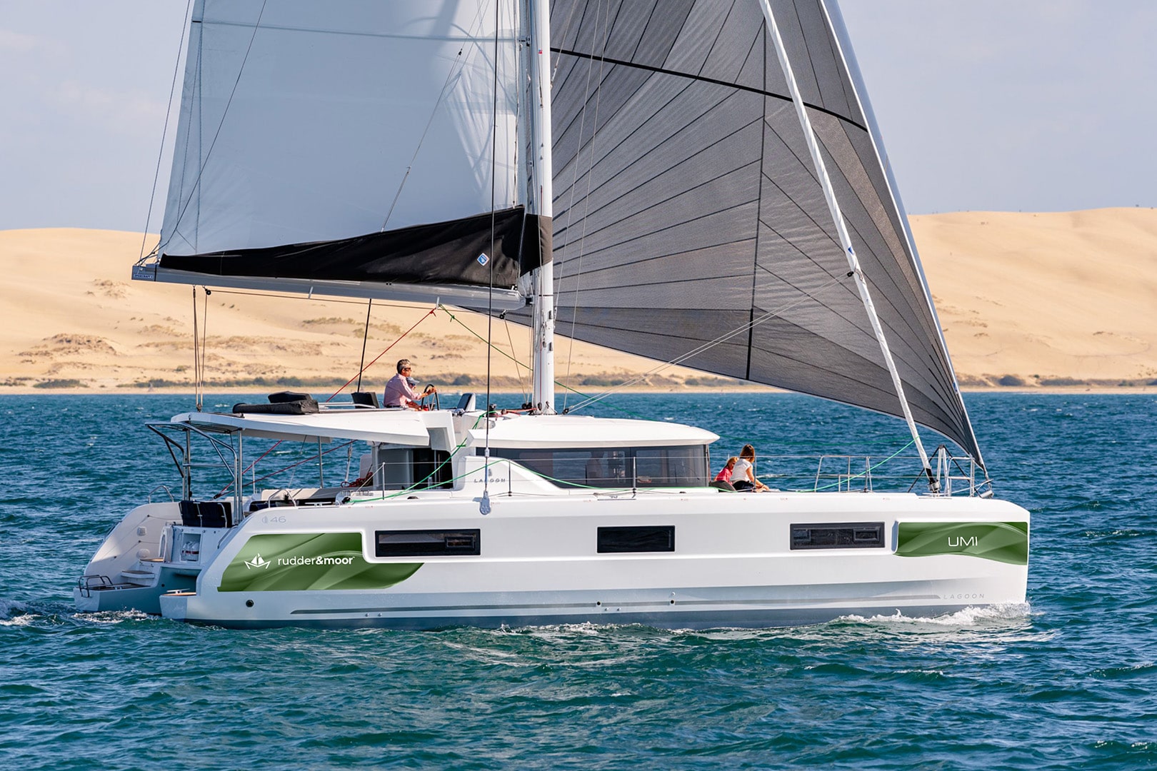 Lagoon 46 (4+1cab) „Umi“ als Charteryacht