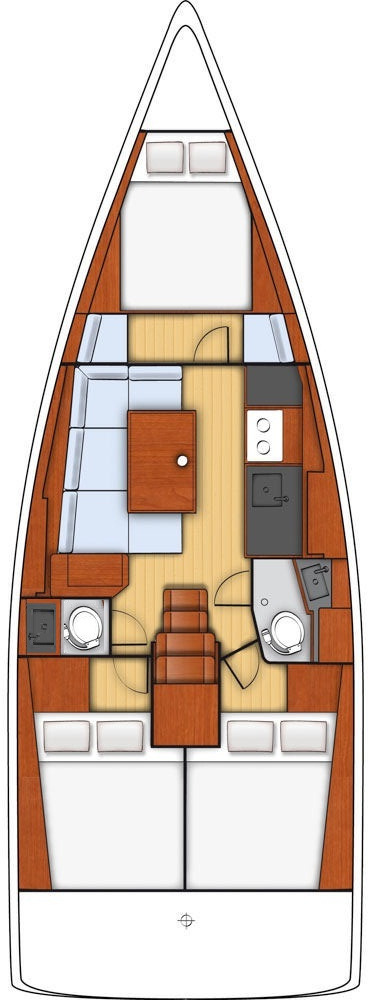 Oceanis 38 Sketch