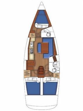 Oceanis 40 Sketch
