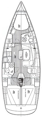 Bavaria 39 Cruiser Sketch