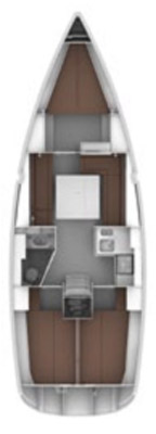 Bavaria Cruiser 36 (3 cab) Sketch