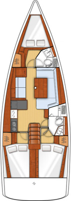 Oceanis 41 Sketch
