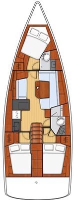 Oceanis 41.1 Sketch