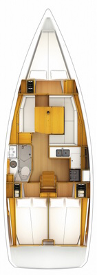 Sun Odyssey 389 Sketch