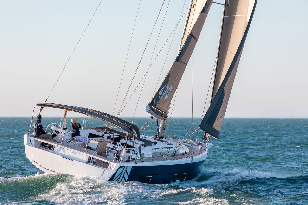 Dufour 470 (4+1cab/ 4 WC) „Le Vagabond 2“ als Charteryacht