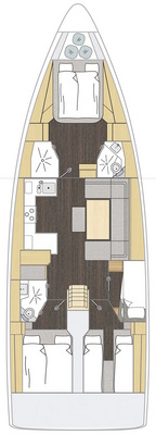 Bavaria C46 Sketch