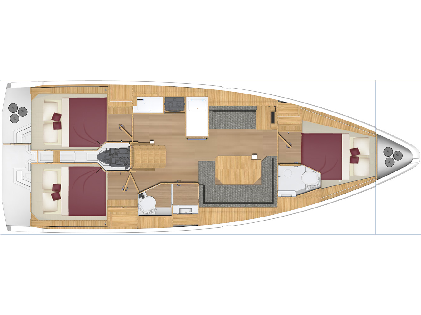Bavaria C38 Sketch